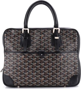Goyard Ambassade Briefcase Coated Canvas PM