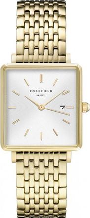 Rosefield Womens QWSG-Q09 Ladies Boxy Watch - Gold - One Size