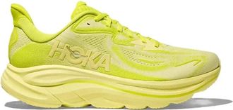 Hoka One One Mens Hoka One One Clifton 10 1162030-NSS Sneaker Yellow Running Shoes TF8345
