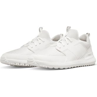 TRUE linkswear True Lux Waterproof Sneaker in White at Nordstrom Rack, Size 12.5