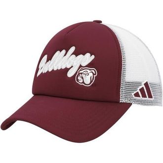 adidas Mens adidas Maroon Mississippi State Bulldogs Script Trucker Snapback Hat at Nordstrom