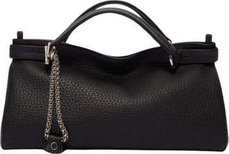 Orciani Borsa a Mano Piccola Morbida Virgo - - Bags - Donna - Nero - ONE SIZE