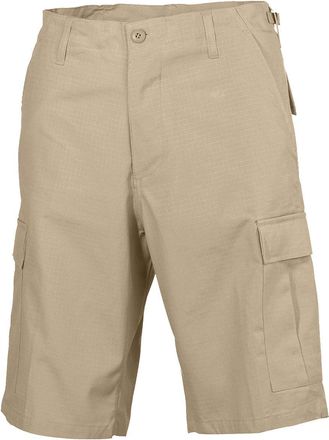 MFH Mens US BDU Bermuda Shorts Ripstop Khaki Size M