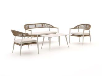 Manifesto Furniture Manifesto Belpasso stoel-bank loungeset 4-delig