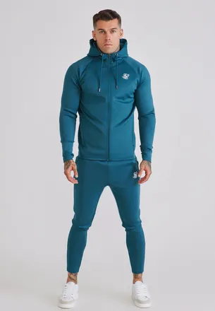 Siksilk Mens Teal Hoodie and Joggers Set XXL