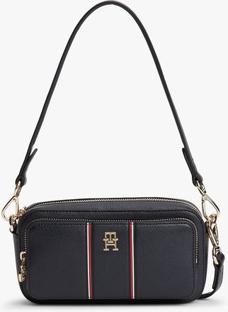 Tommy Hilfiger Womens Signature Stripe Crossbody Bag - Blue