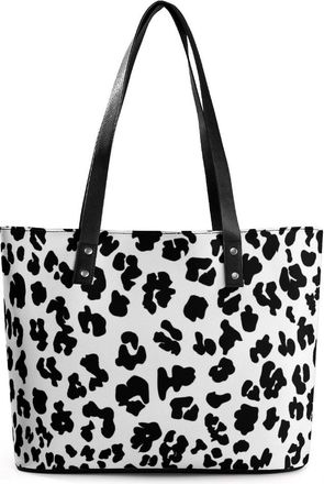 Generic Dalmatian Print Tote Bags for Women Cute Shoulder Purses Handbags