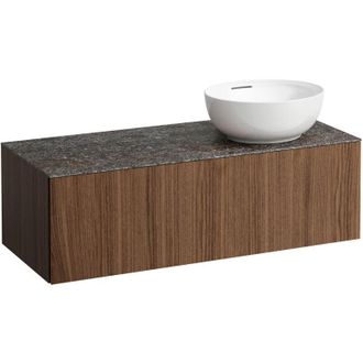 Laufen Laufen - Il Bagno Alessi &Eacute;l&eacute;ment &agrave; tiroirs, 1 trou pour robinet