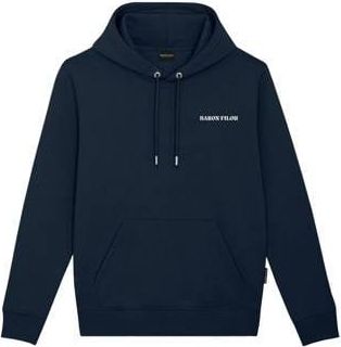 Baron Filou hoodie met backprint donkerblauw