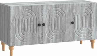 vidaXL Mueble De Tv 99 X 34,5 X 50 Cm Gris Sonoma Madera De Ingenier&iacute;a Vidaxl