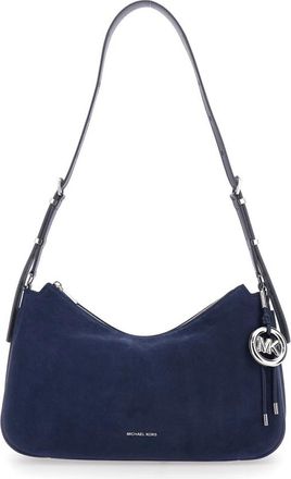 Michael Kors Nolita Medium - Dames - Schoudertassen - Blauw - ONE Size - Katoen - Tassen