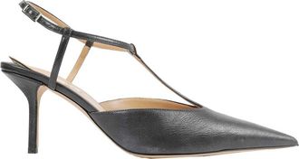 Calvin Klein Erin T Bar Slingback Pumps