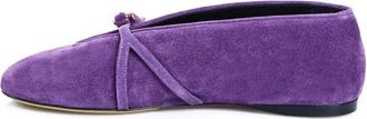 Moschino Ballerina - Dames - Ballerinas - Paars - 36 EU - Su&egrave;de - Schoenen