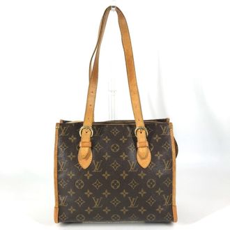 Louis Vuitton Brown Monogram Canvas Shoulder Bag Tote Bag (Pre-Owned)