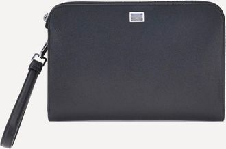 Dolce & Gabbana Leather Pouch Male UNI