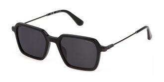 Police SPLL10 OCTANE 7 Polarized 700P Mens Sunglasses Black Size 52