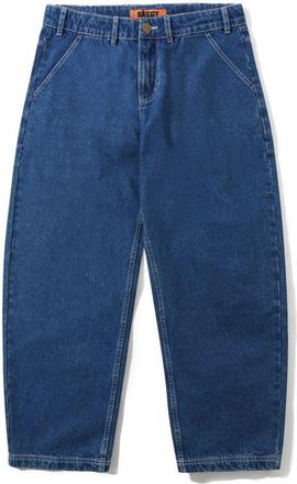 Butter Goods Scribble Denim Jeans in Mid Blue at Nordstrom, Size 34