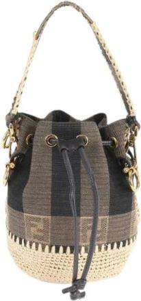 Fendi Pre-owned Bucket Bags, female, Multicolor, Size: ONE SIZE Pre-owned Vintage Bucket Bag