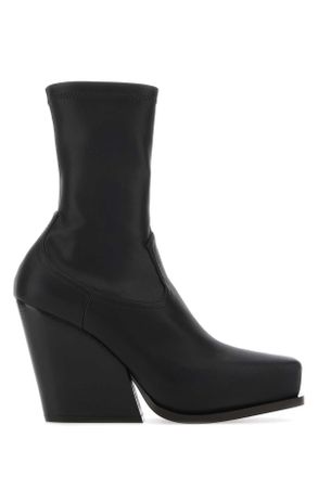 Stella McCartney Stella Mc Cartney Black Alter Mat Cowboy Ankle Boots