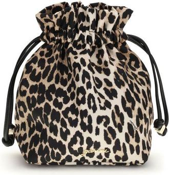 Ganni Multikleurige Gerecycleerde Polyester Clutch Bag