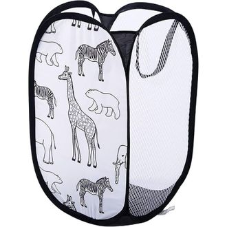 OEM Paniers &Agrave; Linge Pliables En Filet Avec Poign&eacute;es Pour La Maison, La Salle De Bain, La Chambre, La R&eacute;sidence &Eacute;tudiante, La Buanderie Ou Les Voyages - No