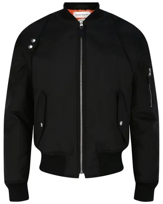 Alexander McQueen Alexander Mcqueen Harness Ma-1 Bomber Jacket