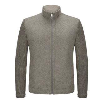 Milestone Lichte jassen - Heren - Jassen - Beige - Maat: 2XL