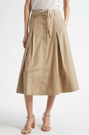 Vince Cotton Skirt in Sandbar at Nordstrom Rack, Size X-Large