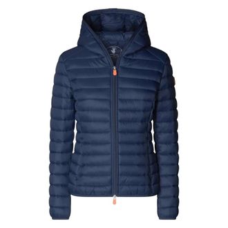 Save The Duck Dames, Jassen, Blauw, Maat: 4XL Nylon