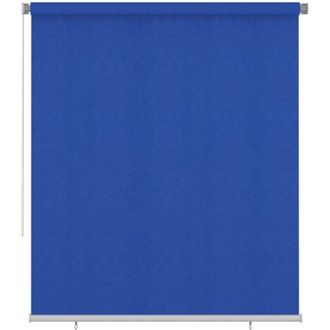 vidaXL Persiana Enrollable De Jard&iacute;n Hdpe Azul 200x230 Cm Vidaxl