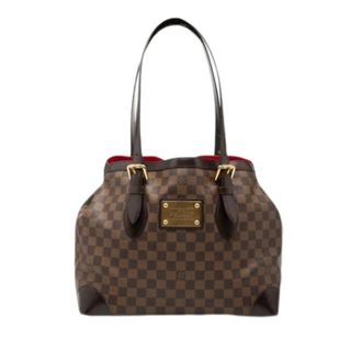 Louis Vuitton Pre-owned Tote Bags, female, Brown, Size: ONE SIZE Pre-owned Damier Shoulder Tote Bag