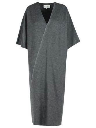Maison Margiela Grey Virgin Wool Dress