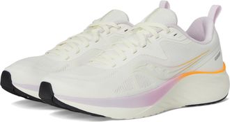 Saucony Mens Lancer 3 Sneaker, Ivory/Bloom, 6.5