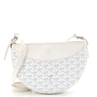 Goyard Hirondelle Shoulder Bag Coated Canvas and Leather