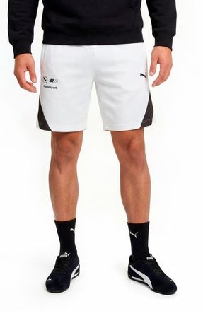 Puma BMW M Motorsport Sweat Shorts in Silver Mist at Nordstrom, Size Xx-Large