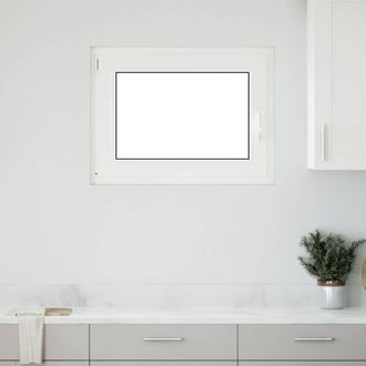 Berkfield Home Basement Window RISOR 80x70 cm Tilt&Turn DIN Left Anthracite