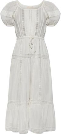 Ulla Johnson Isolde Jurk - Dames - Casual kleedjes - Wit - S - Katoen - Kleedjes