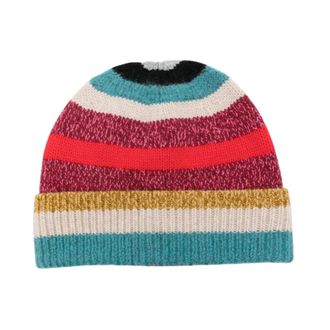 Paul Smith Gestreept mutsje - Dames - Hoeden - Veelkleurig - ONE Size - Accessoires