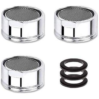 OEM Aeratore Per Rubinetto M24, Set Di 3 Aeratori Per Rubinetto A Risparmio Idrico Con Filtro In Acciaio Inox, Filtro Aeratore Per Acqua Del Rubinetto (fi