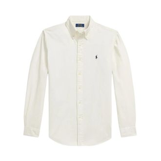 Polo Ralph Lauren Casual Shirts - Heren - Casual Overhemden - Beige - L - Overhemden