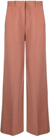 Joseph Alana wide-leg tailored trousers - women - TENCEL/Cashmere/Wool/Polyester/Viscose - 40 - Pink