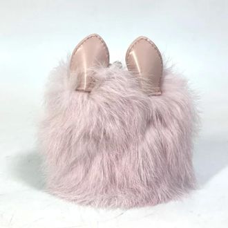 Dior Pre-owned Accessories, female, Pink, Size: ONE SIZE Pre-owned Vintage Keyring