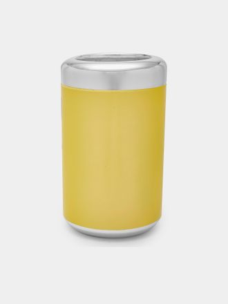 Zanetto Velvet Enameled Silver-Plated Wine Cooler