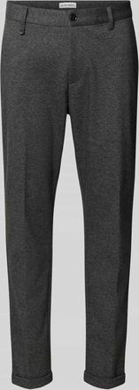 Antony Morato Chino mit Gesäßtaschen in Dunkelgrau Melange, Größe 44