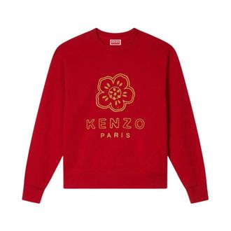 Kenzo Hombre, Sudaderas, Rojo, Talla: M