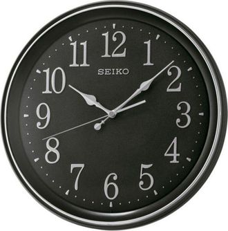 Seiko Wall clock - SEIKO - QXA798K - Black - 34 cm - Japanese quartz