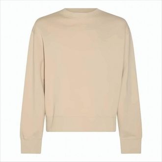 Ami Long-Sleeve Top With Ribbed Cuffs