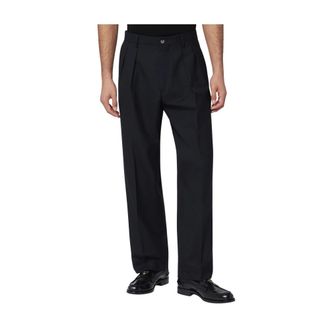 Santaniello Straight Trousers, male, Blue, S, Biagio Trousers