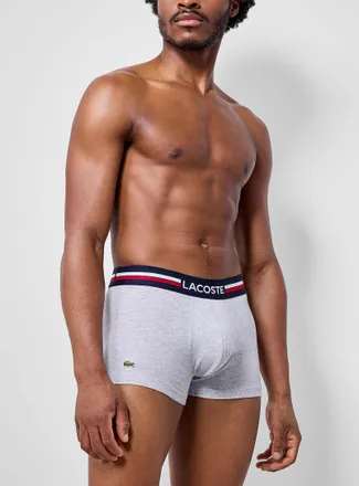 Le 31 Mens 3 striped-band stretch trunk Cotton