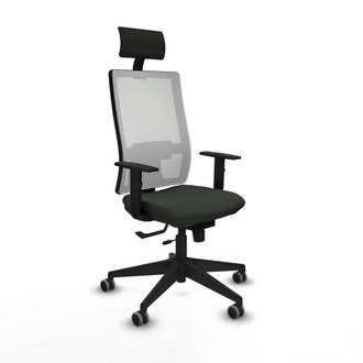 Piqueras y Crespo Silla De Oficina Con Cabecero Piqueras Y Crespo 1d066g1 Negro